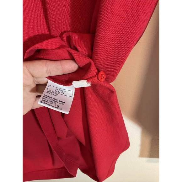 5.11 Tactical Men’s XL Long Sleeve Polo Shirt Red Performance Uniform - Picture 7 of 10